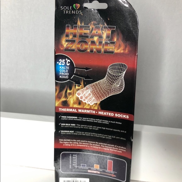 Sole Trends Black Thermal Socks - Picture 2 of 2